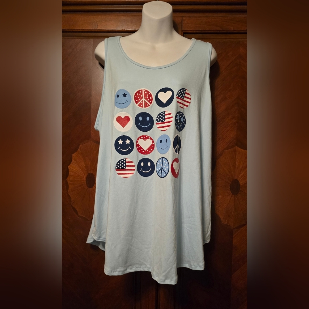 Lularoe Americana Ginger 2X